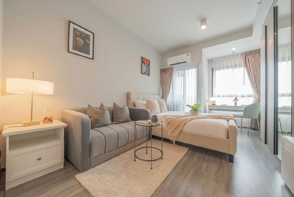 รูป ✅ให้เช่า✅คอนโด ไอดีโอ รามคำแหง-ลำสาลี สเตชั่น ห้องสวย พร้อมอยู่ค่า - รูปที่ 1/8