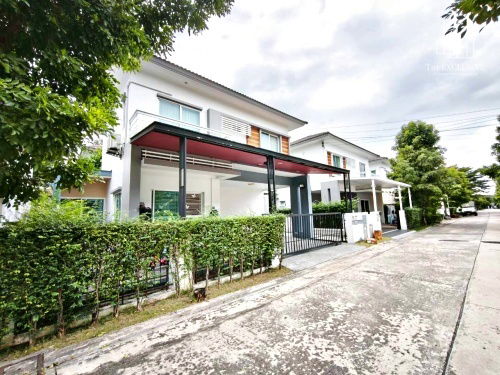 picture 2-Storey Semi-Detached House for Sale at Cluster Ville 4, Bang Kruai — Beautifully Decorated - 3/18