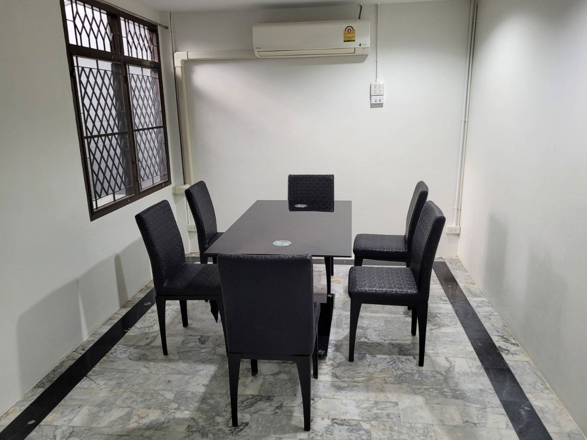 picture Townhouse for rent near MRT Huai Khwang, fully furnished, ready to move in - 6/18