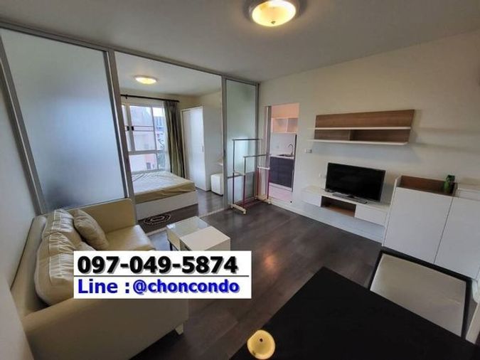 DCondo ดีคอนโด ชั้น6 ตึกA  -------------------------------Tel 097-049-5874 (Line: @choncondo มี@ด้วย)