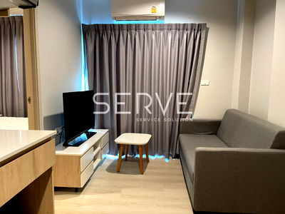 Condos for rent Central Plaza Bang Na : 1 Bed  Unbloock View Nice Room Fully furnished Good Location 20 Steps From MRT Si La Salle Station  @ Nue Noble Srinakarin Lasalle