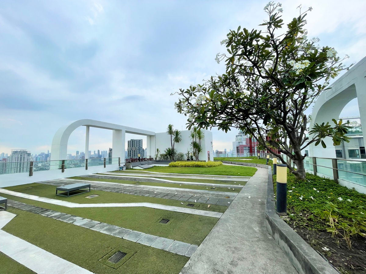 picture Condo for rent, Aspire Sukhumvit 48, Top Floor with City View Spacious 1 Bedroom, Tower S, fully furnished with appliances, ready to move in! - 18/18