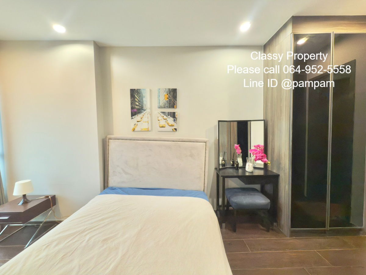 picture *** Condo for rent : C Ekkamai 1 Bedroom 2 wardrobe Fully furnished 16,000 Baht only 🔥🔥🔥*** - 7/13