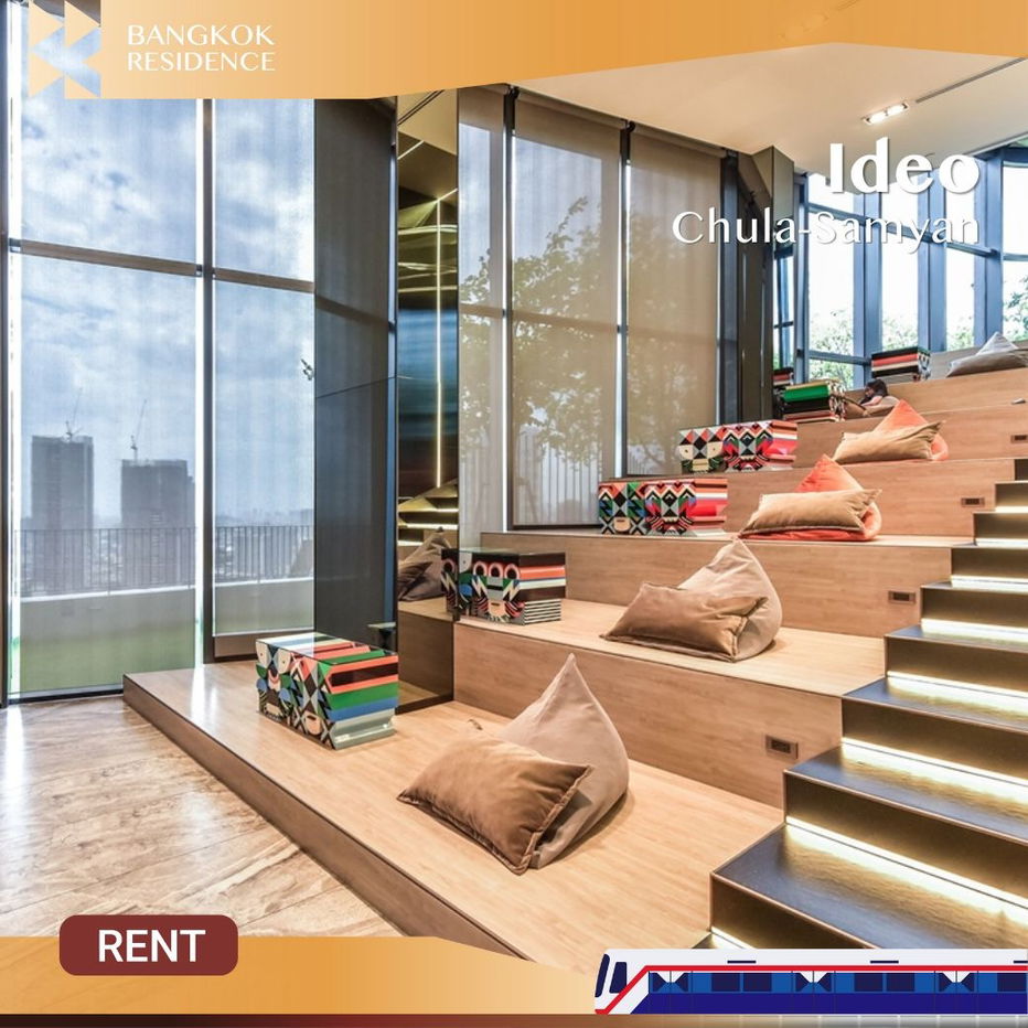 picture  Ideo Chula-Samyan 🌟 Beautiful unit, fully furnished with appliances 🛌🏻 Near MRT Samyan  - 1/6