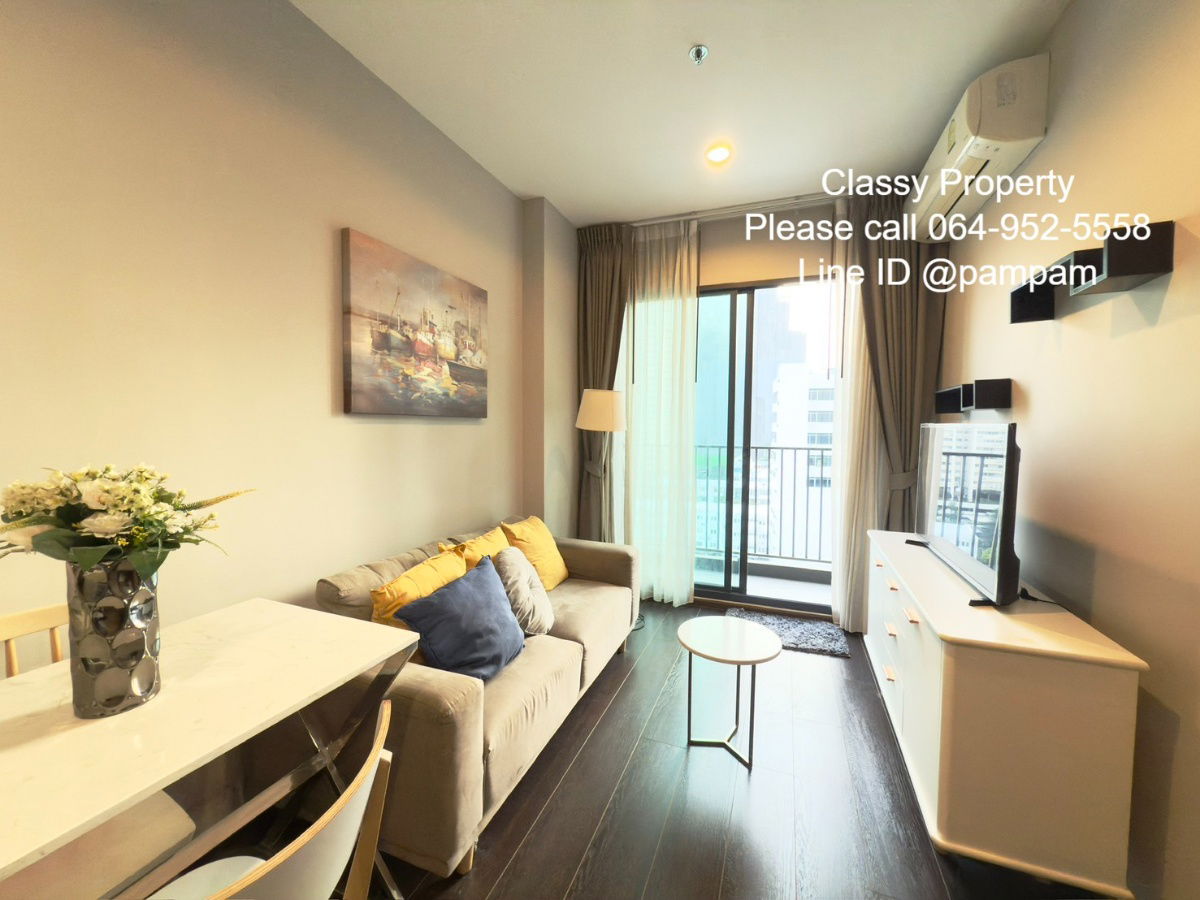 picture *** Condo for rent : C Ekkamai 1 Bedroom 2 wardrobe Fully furnished 16,000 Baht only 🔥🔥🔥*** - 3/13