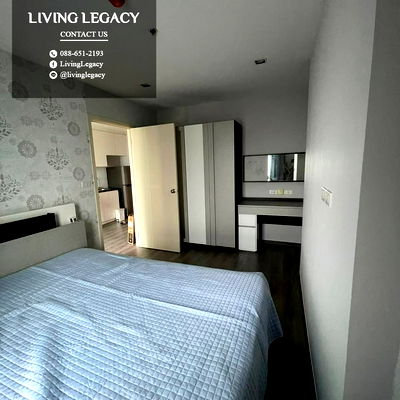 Condos for rent : T6MG2P Condo For Rent Rich Park @ Triple Station 29 Sq.M. Floor 33 line id : @livinglegacy