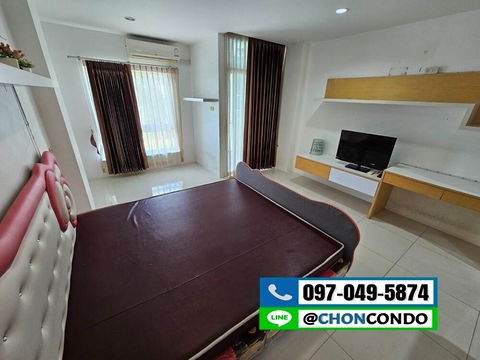 Crystal Four Condo Bangsaen ชั้น2-------Tel 097-049-5874 (Line: @choncondo มี@ด้วย)