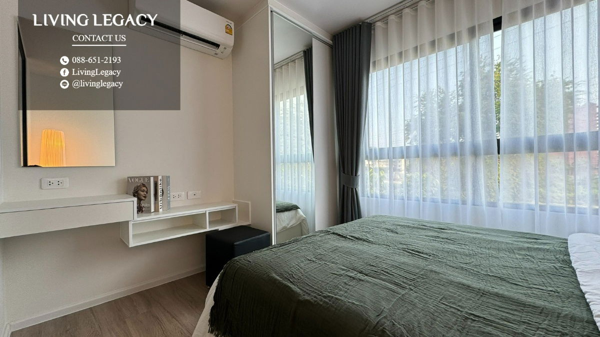picture T6FN4V1 Condo For Rent ICondo Active Phatthanakan 24.37 Sq.M. Floor 3 line id : @livinglegacy - 2/10