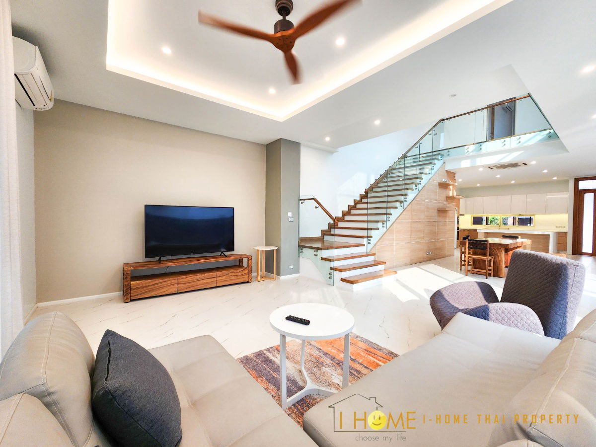 รูป ให้เช่า Pool Villa  2ชั้น  มี 4 ห้องนอน 5 ห้องน้ำ 1 ห้องครัว จอดรถได้ 2 คัน  - รูปที่ 17/50