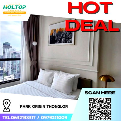 คอนโดให้เช่า : #R7970  🎉 021268   ให้เช่าคอนโด Park Origin Thonglor 