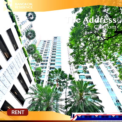 Condos for rent Siam Center : The Address Chidlom 🌟 Beautifully furnished unit, convenient transportation 🚇 Near BTS Chidlom & Ploenchit 