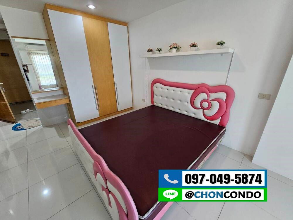 รูป Crystal Four Condo Bangsaen ชั้น2-------Tel 097-049-5874 (Line: @choncondo มี@ด้วย) - รูปที่ 5/7