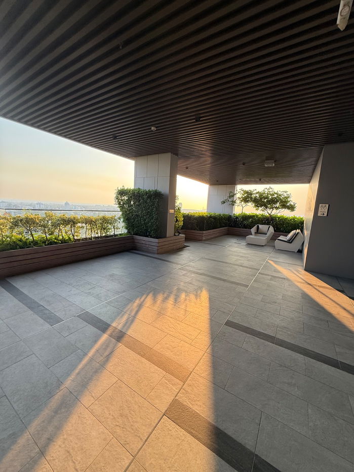 รูป 🏤คอนโด Escent Rayong 2 ห้องใหม่ ห้องหน้ากว้าง1 ห้องนอนชั้น 15 ครัวปิดแยกส่วน 32 ตรม. - รูปที่ 30/33