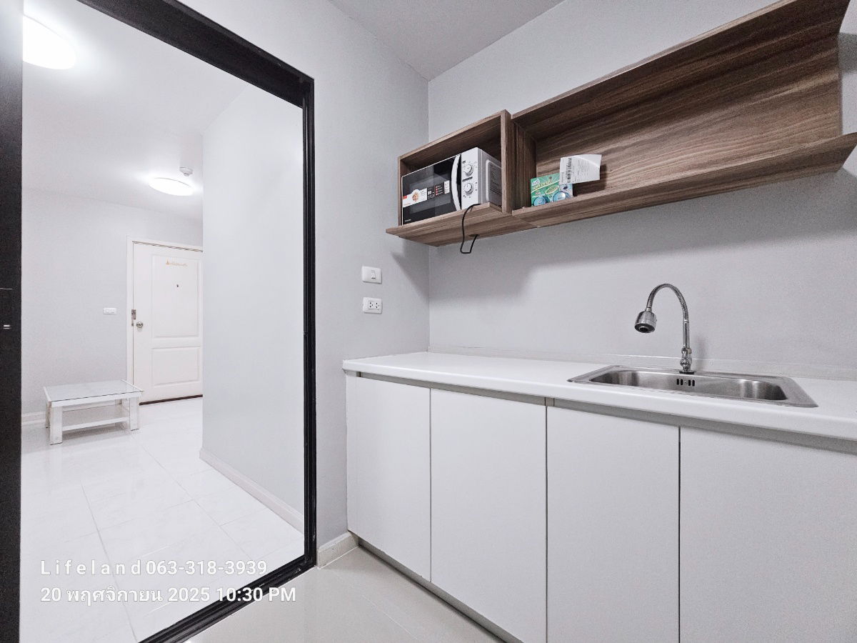 รูป ให้เช่า I Condo สุขุมวิท 105 [ตึก A3 ชั้น 1 ติดสระว่ายน้ำ] เฟอร์ครบ พร้อมอยู่ [Line: @lifeland] - รูปที่ 12/20