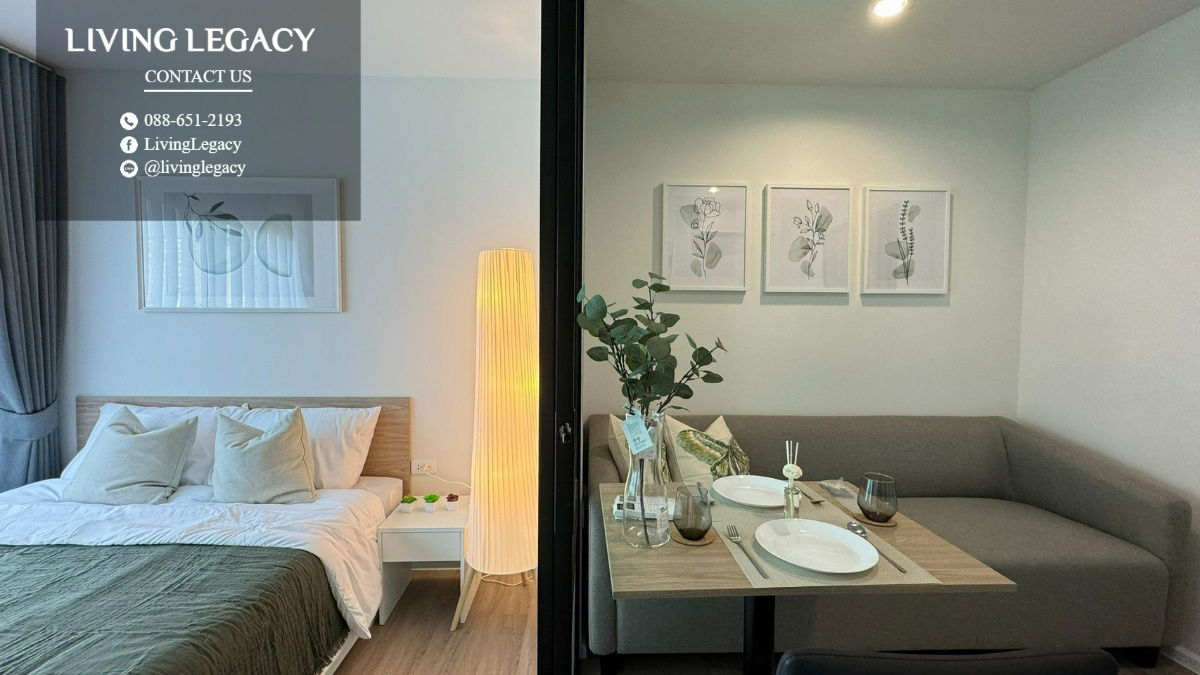 picture T6FN4V1 Condo For Rent ICondo Active Phatthanakan 24.37 Sq.M. Floor 3 line id : @livinglegacy - 6/10