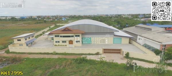 รูป ขายโรงงาน เนื้อที่ 7 ไร่ 1 งานเศษ บางกระดี่ 16 มีครบแบบ 3 in 1 โรงงานสูง 11 เมตร สำนักงาน 2 ชั้น บ้านพักคนงานสูง พร้อมใบ รง.4 - KK001799s - รูปที่ 1/9