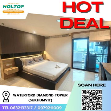 #R7965 🎉 021268 Condo for rent  Waterford Diamond Tower (Sukhumvit)