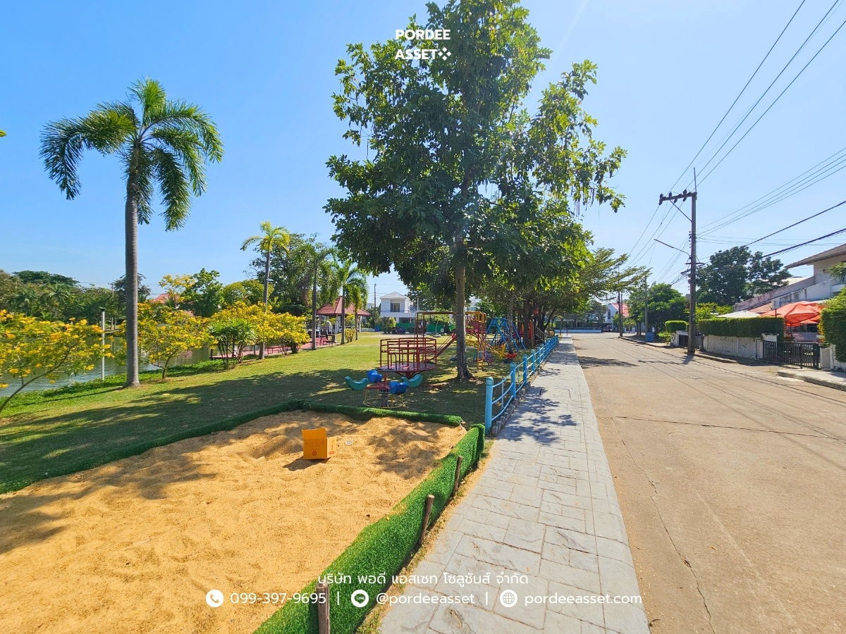 รูป ทาวน์โฮม 2 ชั้น การ์เด้นโฮม วิลเลจ พหลโยธิน60 โครงการติดถนนพหลโยธิน (ขนาด 22 ตร.ว.) ต.คูคต ลำลูกกา ปทุมธานี สถานีรถไฟฟ้า แยก คปอ. - รูปที่ 21/24