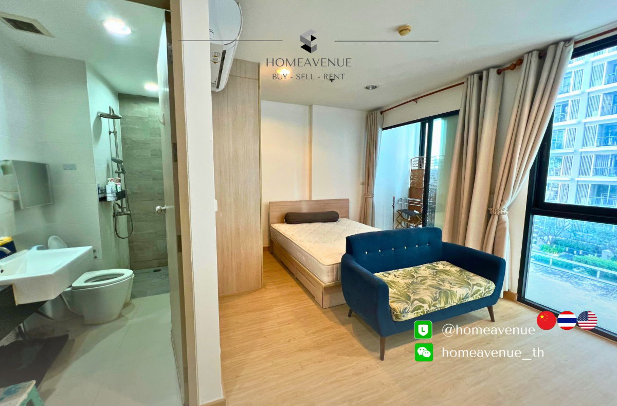 รูป 🏠ห้องไฮไลต์เสัปดาห์นี้ 🌟 ราคาดีสุดในตลาดเลย! 🔥 1-Bed (Studio) 26 ตร.ม.‼️ราคาดีกว่าตลาด!🚇ใกล้ MRT💥เข้าอยู่ได้เลย📲Line: @homeavenue⭐HA-4980 - รูปที่ 2/6