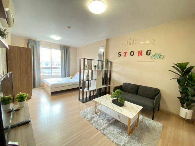 (ให้เช่า) พลัม คอนโด นวมินทร์ ราคา 6,900 บาท ห้องใหม่ ตึก A ชั้น5