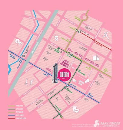 รูป Condo for rent: "CULTURE Chula" Contact Line ID: @078mygfi 📌📌 - รูปที่ 13/13