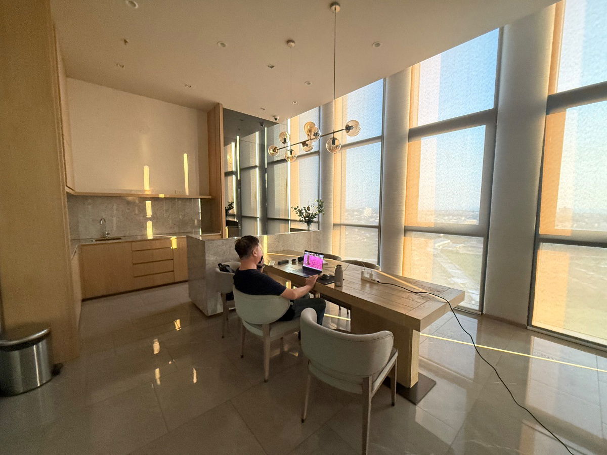 รูป 🏤คอนโด Escent Rayong 2 ห้องใหม่ ห้องหน้ากว้าง1 ห้องนอนชั้น 15 ครัวปิดแยกส่วน 32 ตรม. - รูปที่ 26/33