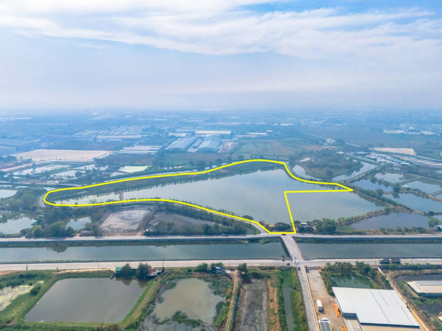 รูป ขายที่สีม่วง 46 ไร่ ใกล้ถนนเลียบมอเตอร์เวย์ สาย 7 ใกล้นิคมอมตะ ชลบุรี  ต.บางนาง อ.พานทอง จ.ชลบุรี - รูปที่ 4/7