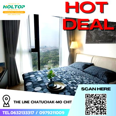 Condos for rent : #R7982  🎉 021268 Condo for rent THE LINE Chatuchak-Mo Chit