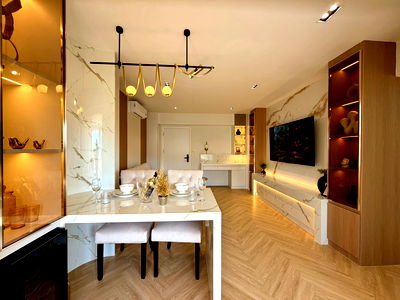 Condos for sale 700 Year Sports Arena Chiang Mai : Ruankam tower Ccondo for sale!,2bed Newly Renovated ,Near Cmu,Maya