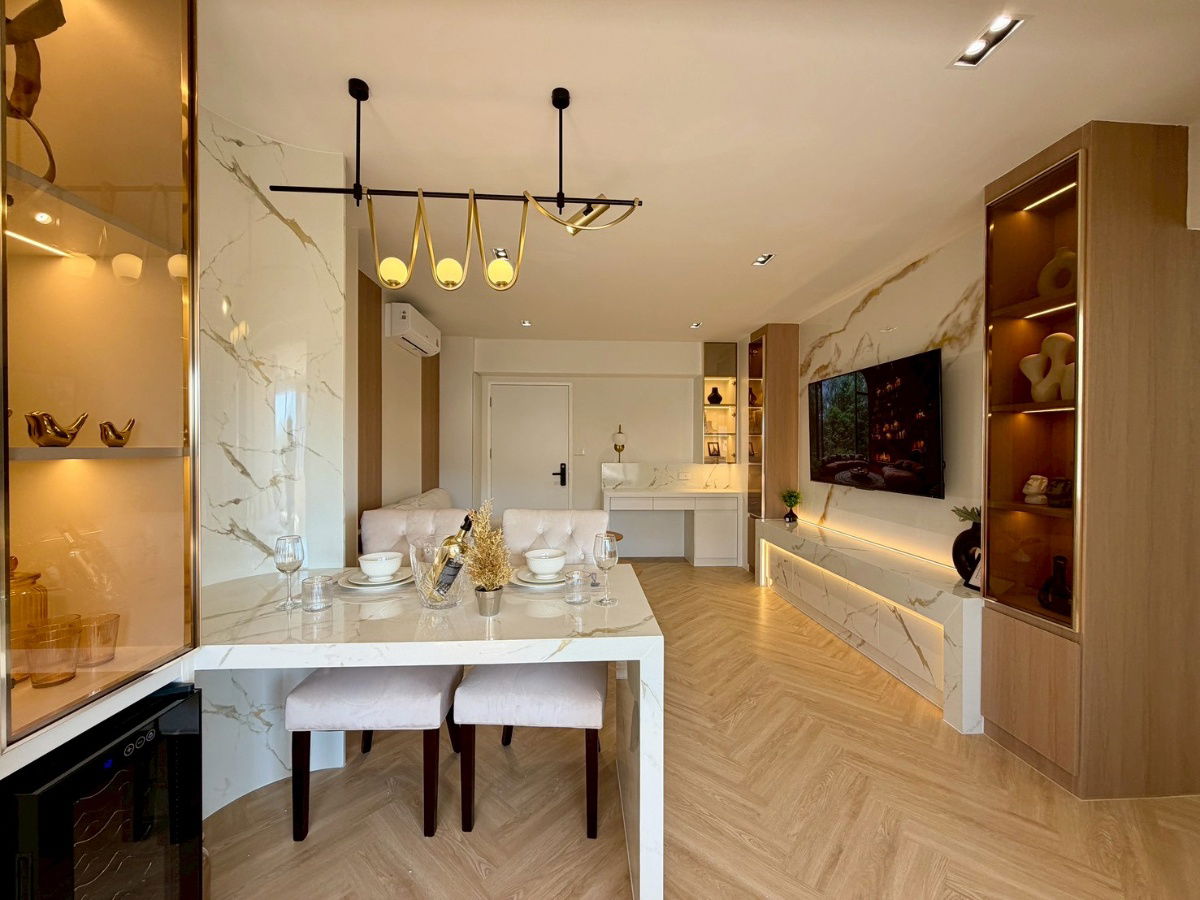 picture Ruankam tower Ccondo for sale!,2bed Newly Renovated ,Near Cmu,Maya - 1/12