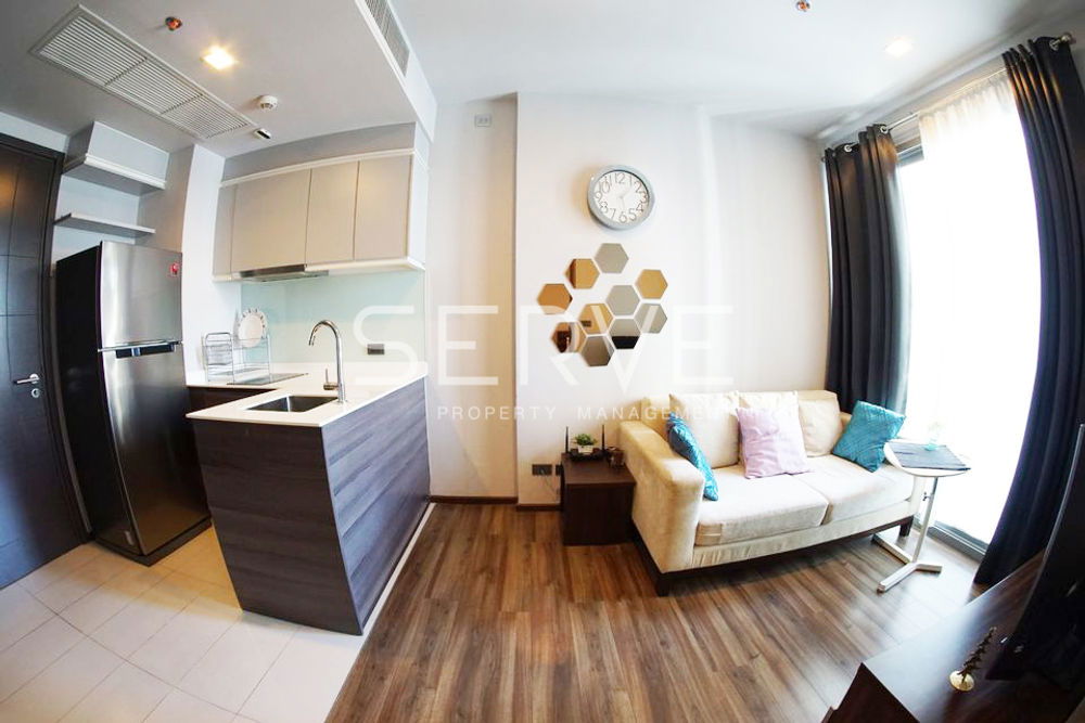 รูป 1 Bed Nice Room High Fl. 10+ Good Location Shuttle bus to BTS Ekkamai / For Rent-Ceil by Sansiri - รูปที่ 5/6