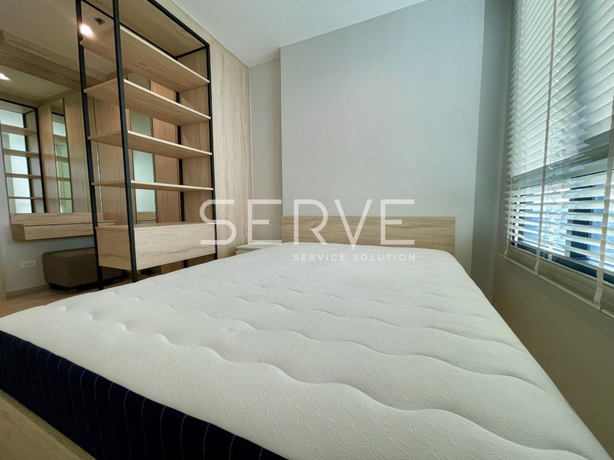 picture 1 Bed Large Room Unbloock View Nice Room Fully furnished Good Location 20 Steps From MRT Si La Salle Station @ Nue Noble Srinakarin Lasalle - 2/9