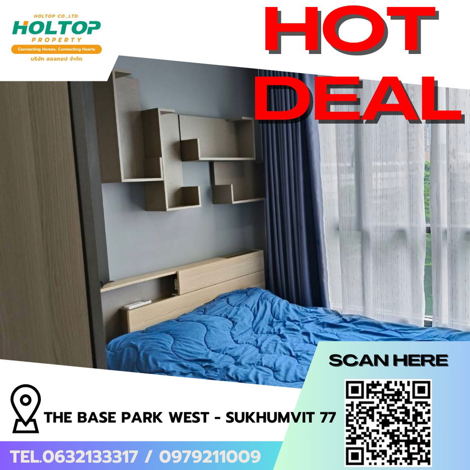 picture #R7960  🎉 021268 Condo for rent THE BASE Park West - Sukhumvit 77 - 1/10