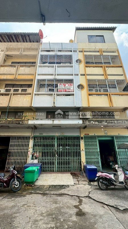 รูป ขายตึกแถว 3.5 ชั้น ถนนนิคมรถไฟ อยู่ในตัวเมืองมหาชัย สมุทรสาคร พื้นที่ 15.4 ตรว. ใกล้แลนด์มาร์ค มหาชัย ราคาถูก ทำเลดี - รูปที่ 2/10