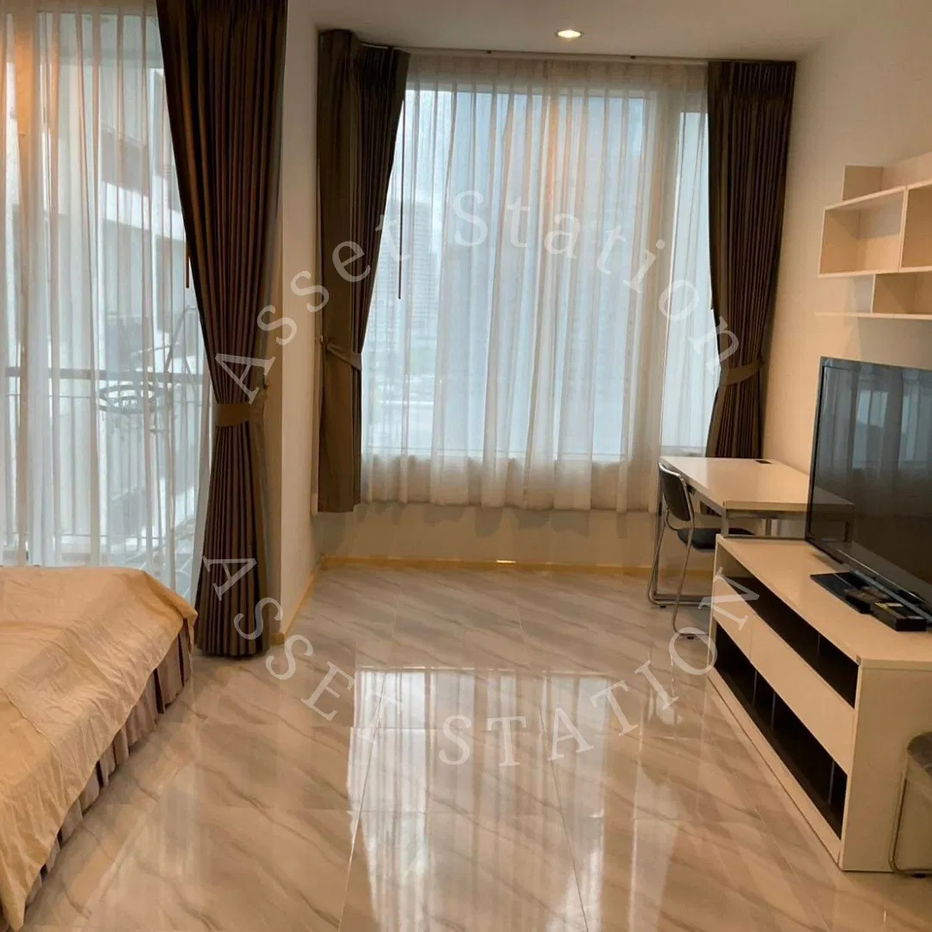 picture Villa Ratchatewi for rent, spacious studio room, near BTS Ratchatewi - 3/8