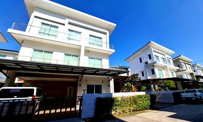 บ้านเดี่ยว นนทบุรี : บ้านเดี่ยว 2 หลังคู่ หมู่บ้านคาซ่าพรีเมี่ยม ราชพฤกษ์-พระราม5 