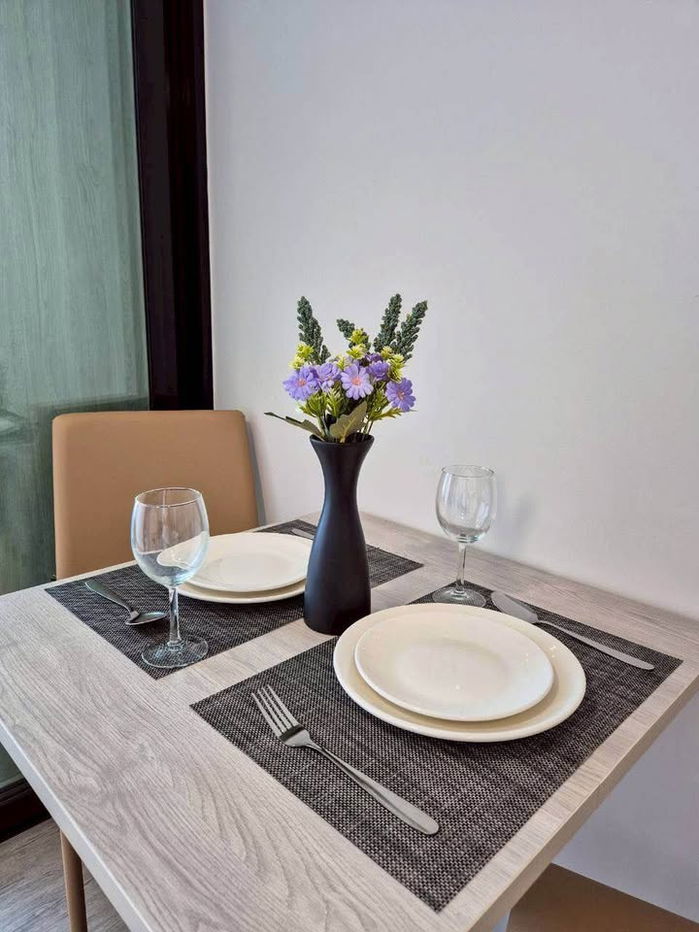 picture 🥳[RAR2512-2325] Atmoz Tropicana Bangna. Tower E, Fl.7*Washing machine *Near MRT Si Iam💚Line id: @thefirstagent** - 6/16