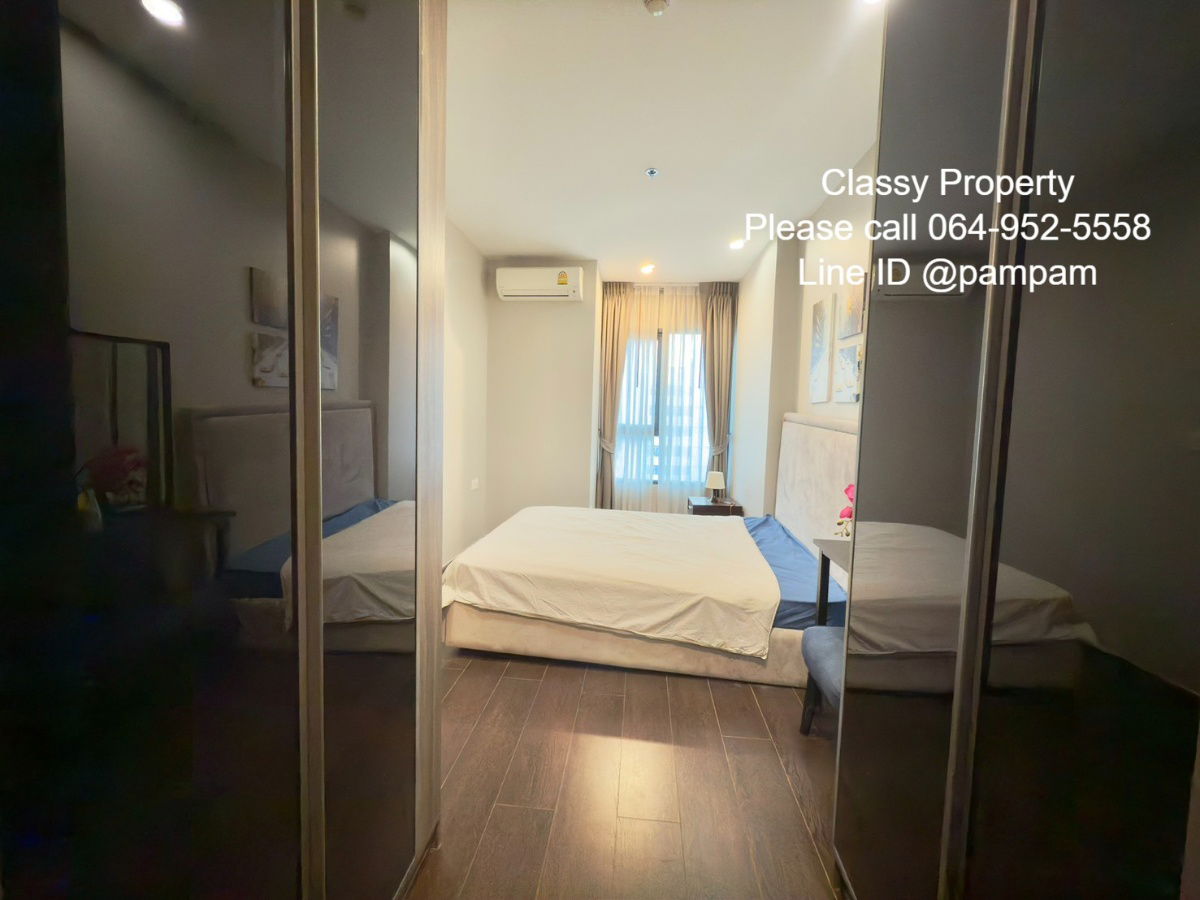 picture *** Condo for rent : C Ekkamai 1 Bedroom 2 wardrobe Fully furnished 16,000 Baht only 🔥🔥🔥*** - 9/13