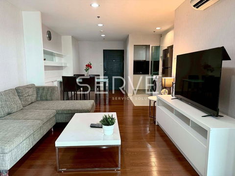 3 Beds with Bathtub Nice Room City View Fully furnished Good Location Close to MRT Phra Ram 9 500 m. @ Belle Grand Rama 9