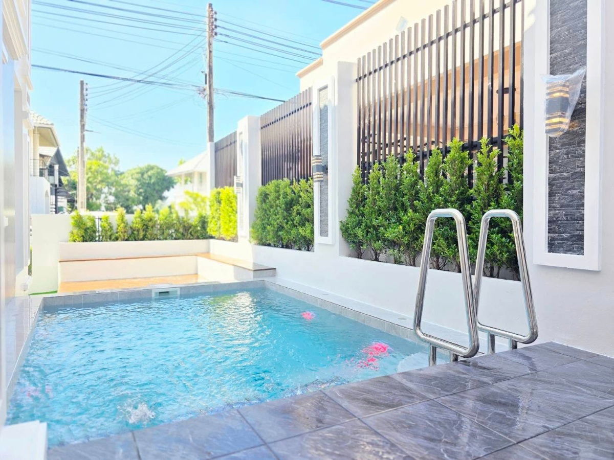 รูป บ้านเดี่ยวพูลวิลล่าพัทยา 3 ห้องนอน | ติดสุขุมวิท ตกแต่งพร้อมอยู่ - รูปที่ 38/40