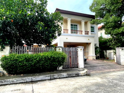 บ้านเดี่ยว วิทยาลัยสิ่งแวดล้อม : ขายด่วนบ้านเดี่ยว 2 ชั้น แกรนด์คาแนล ประชาชื่น ราคาดี ทำเลดี นนทบุรี เนื้อที่ 84 ตร.ว.