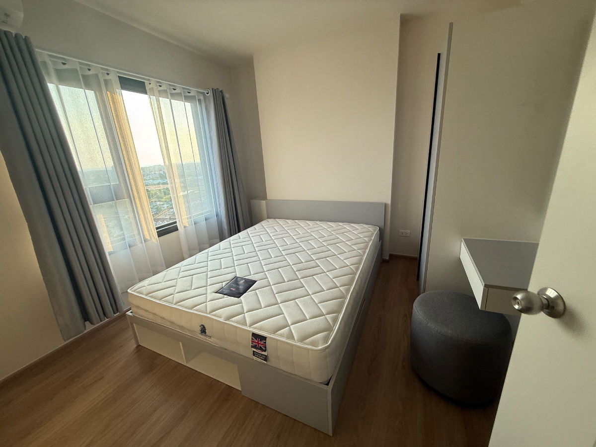 รูป 🏤คอนโด Escent Rayong 2 ห้องใหม่ ห้องหน้ากว้าง1 ห้องนอนชั้น 15 ครัวปิดแยกส่วน 32 ตรม. - รูปที่ 2/33