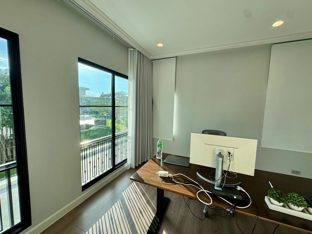 รูป Luxury House For RENT : เศรษฐสิริ บางนา สุวรรณภูมิ แปลงมุม ใกล้ Club house - รูปที่ 17/20