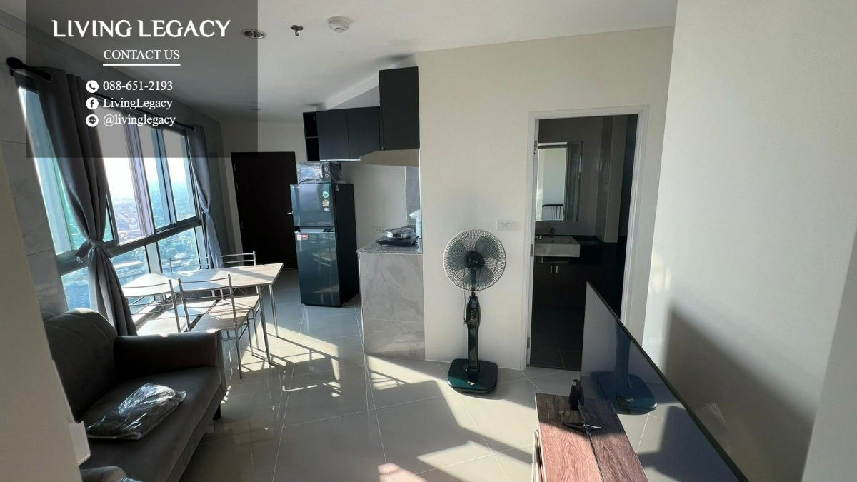 picture T6JDTY Condo For Rent Asakan Place Srinakarindra 42.75 Sq.M. Floor 36 line id : @livinglegacy - 9/13