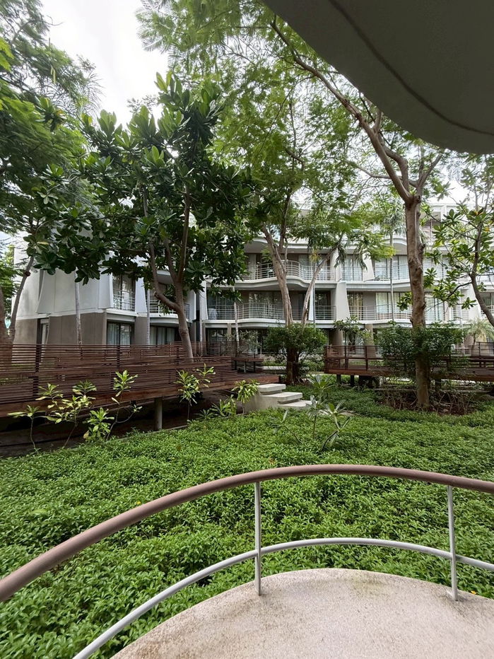 รูป ขายราคาดีที่สุดคอนโดบ้านแสนคราม2นอน ติดทะเลหัวหิน ห้องชั้นล่างติดสวน เฟอร์ครบพร้อมอยู่ 064-974-2441 - รูปที่ 13/22