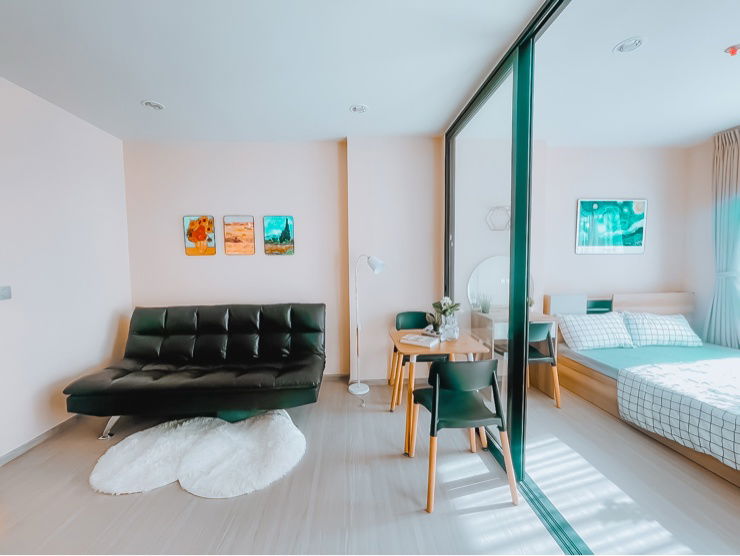 รูป ให้เช่า 🔥Aspire Erawan Prime 🔵 ห้องสวย วิวสระ | ชั้น 26 , 32.5 ตร.ม. เพียง 12,000.-/เดือน 1 ห้องนอน,1 ห้องน้ำ, 1 ห้องนั่งเล่น - รูปที่ 4/20