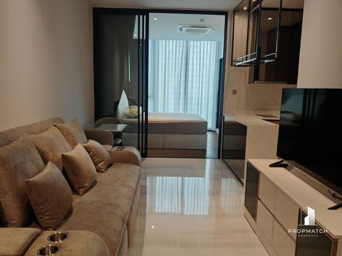 PM031426✨Flash Deal ✨ Supalai ICON Sathon ( 1Bed 1Bath 42SQM.) แต่งครบพร้อมอยู่ !! เพียง 47,000 บาทต่อเดือน Tel.0981315848 @propmatch