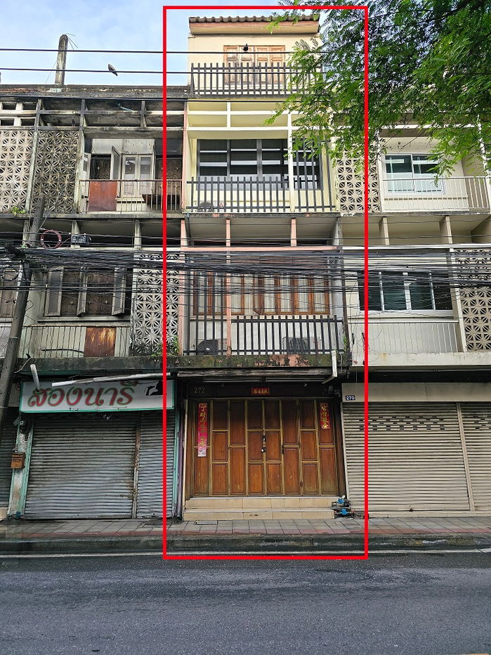 รูป HR3065ให้เช่า อาคารพาณิชย์ 4 ชั้น ติดถนนย่านห้วยขวาง ทำเลทองธุรกิจ ใกล้ MRT สุทธิสาร - รูปที่ 1/19