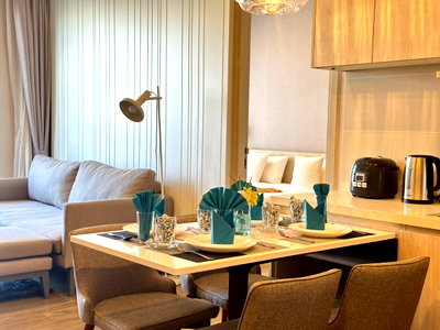 คอนโดให้เช่า : Prime Location in Sriracha  : Keen condo : 2Bed 2 Bath 63 ตรม ชั้น 21 (วิวทะเล) : ตรงข้ามโรบินสัน 