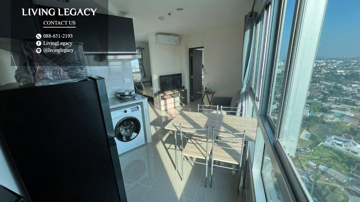 picture T6JDTY Condo For Rent Asakan Place Srinakarindra 42.75 Sq.M. Floor 36 line id : @livinglegacy - 8/13